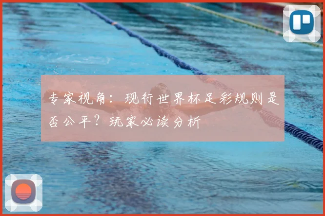 专家视角：现行世界杯足彩规则是否公平？玩家必读分析